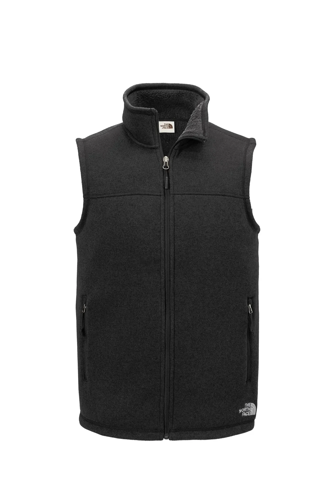 The North Face Sweater Fleece Vest, custom branded with your logo