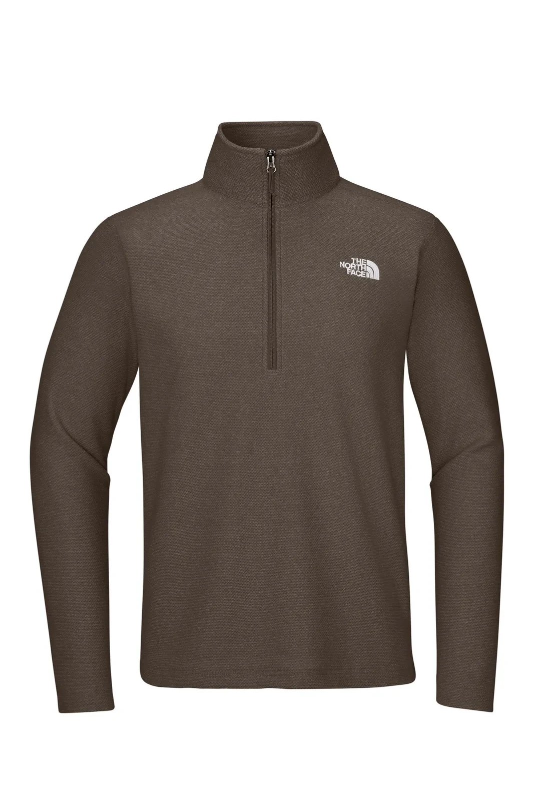 The North Face Textured Pine Grove 1/2-Zip, custom branded with your logo