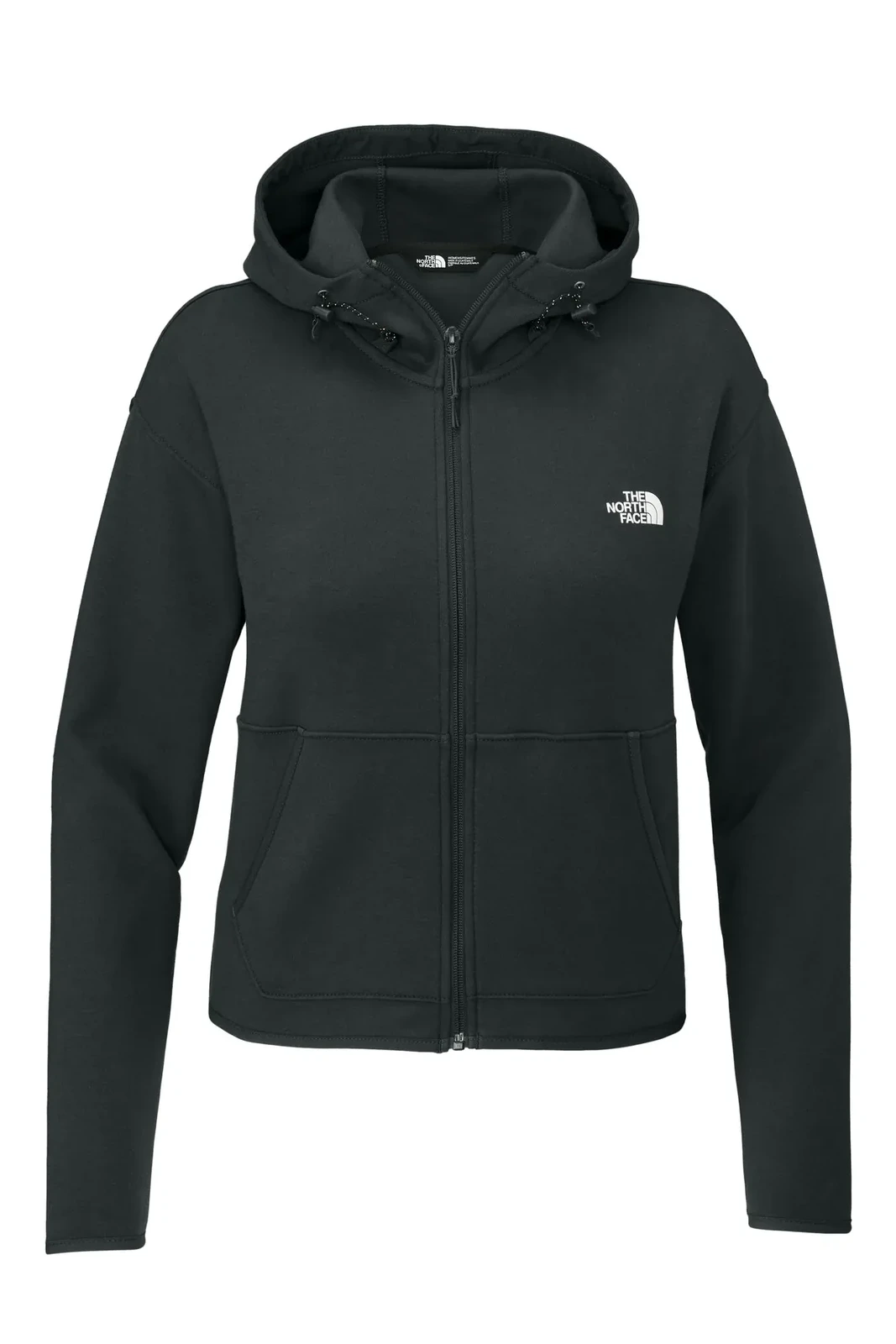 The North Face Women's Double-Knit Full-Zip Hoodie, custom branded with your logo