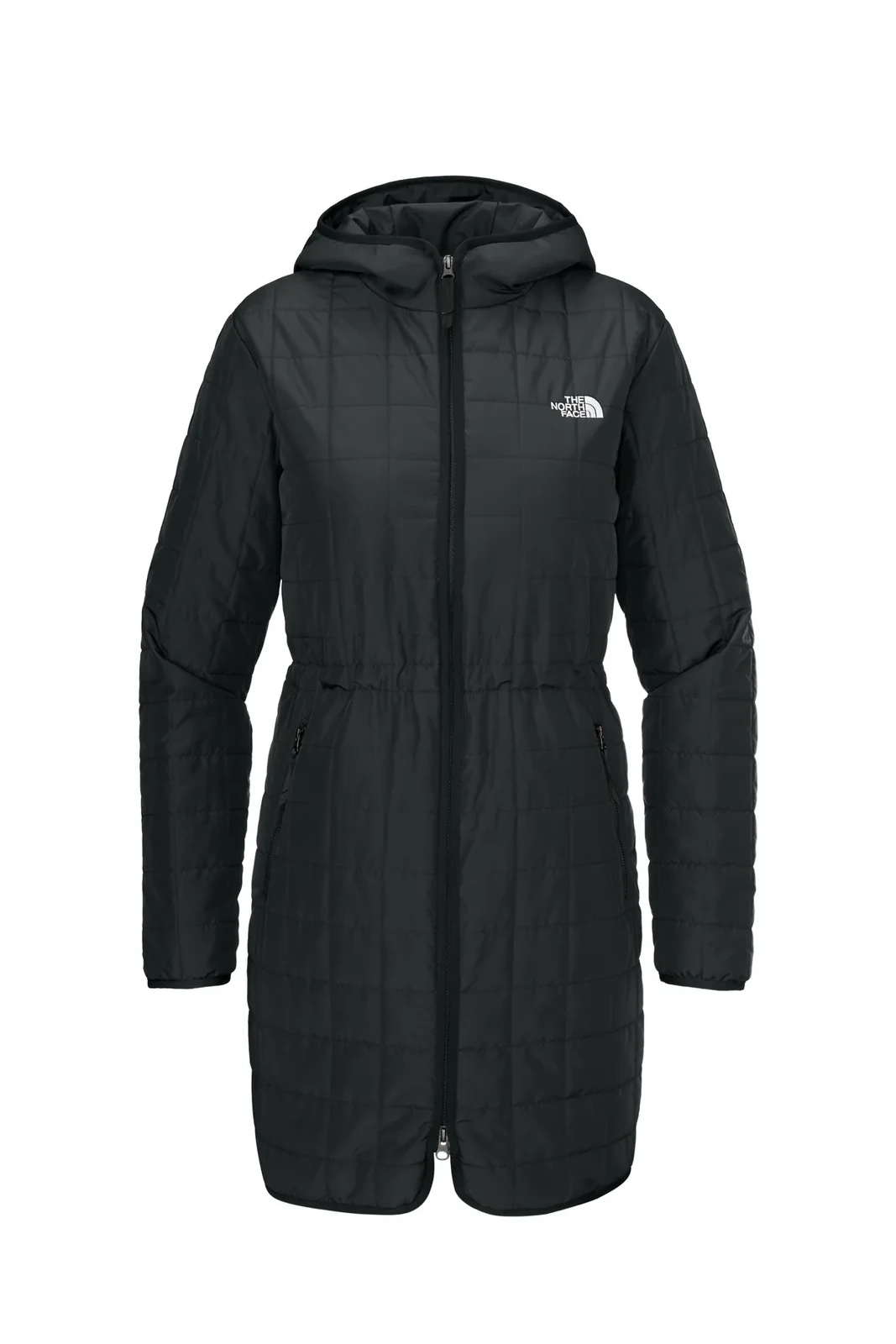 The North Face Women's Iron Drift Quilted Hooded Parka, custom branded with your logo