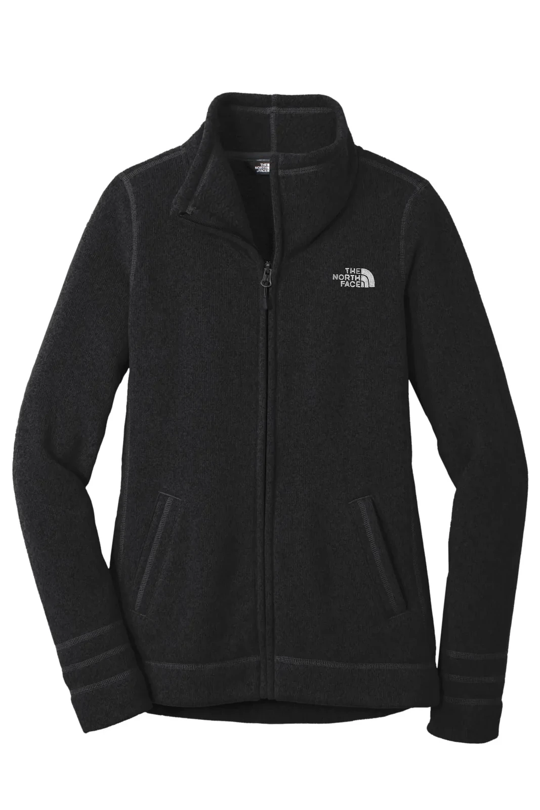 The North Face Women's Sweater Fleece Jacket, custom branded with your logo